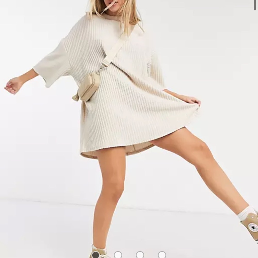 ASOS Design super soft rib dress ✨